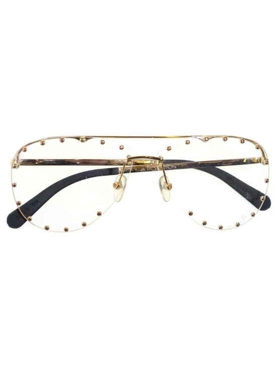 Louis Vuitton Sunglasses the Party Clear Lens Gold Eyewear main image 6